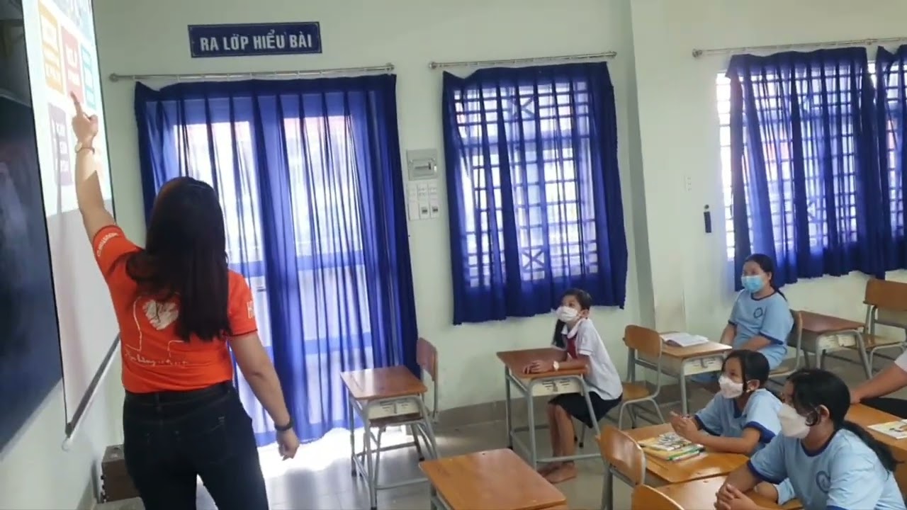 Class 5 - Tan Dinh primary school - March,2022