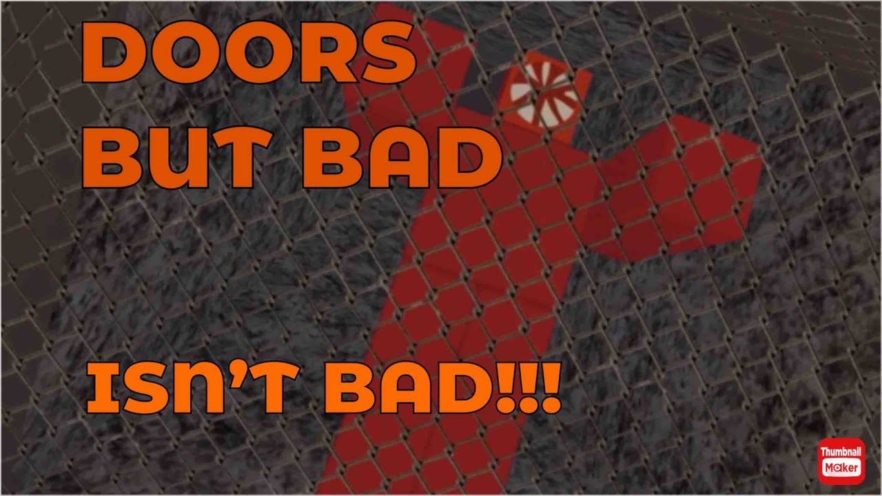 Playing DOORS But Bad Roblox DOORS YouTube