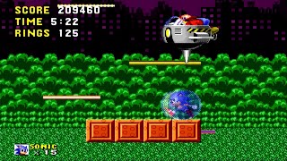 Sonic The Hedgehog Xbla - Egg Stinger Boss Fight Redone