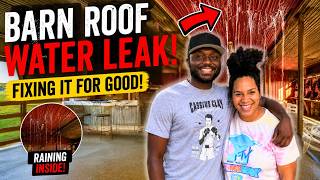 It Was RAINING Inside Our Barn… Massive Roof Repair on Our Texas Ranch