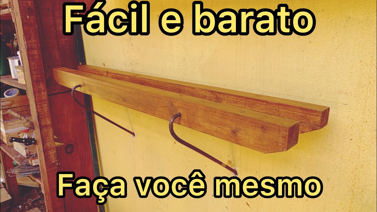 Prateleira fácil e barato