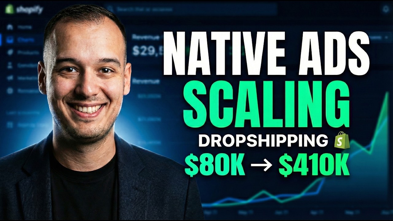 [Case Study] From $80k to $410k/Month: Scaling a Dropshipping Store with Native Ads