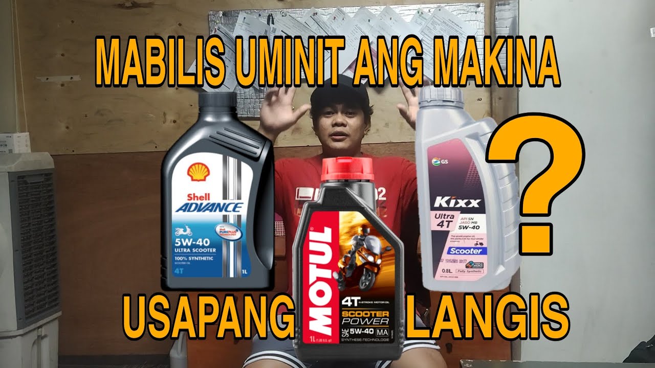 USAPANG LANGIS Change Oil Tutorial Honda Click Game Changer YouTube