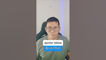 ajustar tablas en Word #excel #word #tecnologia #office