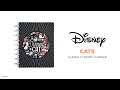 Ppcd12 d404 disney cats classic 12 month planner