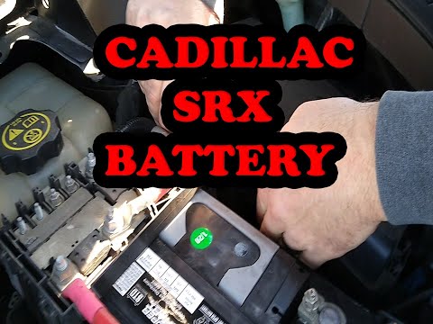 Cadillac SRX Dead Battery Replacement 2010 2011 2012 2013 2014 2015 2016