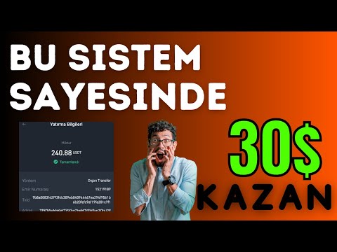 Bu Sistem İle 30$ Kazan 🤑 Ödeme Kanıtlı 💰 İnternetten Para Kazanma Yolları 2023