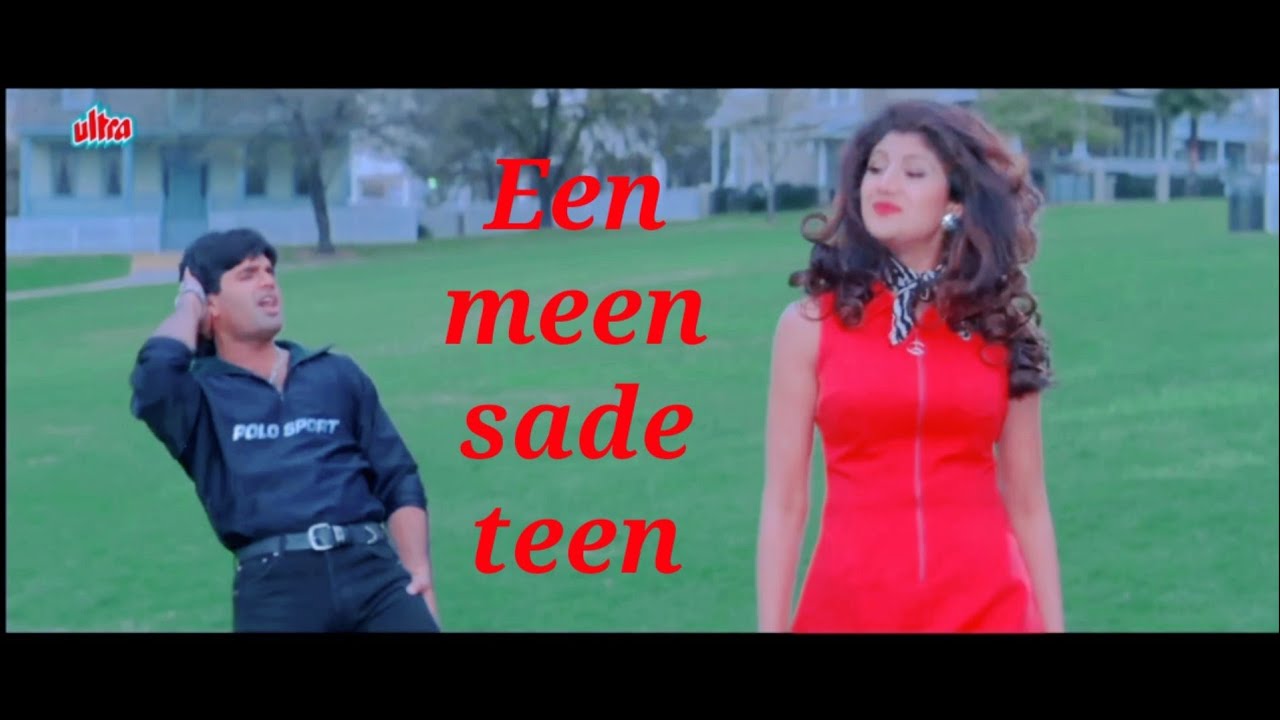 Een Meen Sade Teen  Full Song  Prithvi   1997  Sunil Shetty Shilpa  Udit NarayanAlka Hd 1080p