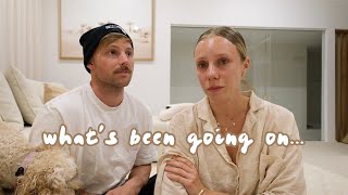 opening up about what's been going on & our baby