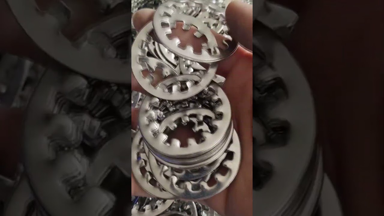 Detailed display of Stainless Steel Zinc Plated DIN6797 Internal Tooth Lock Washer for Building