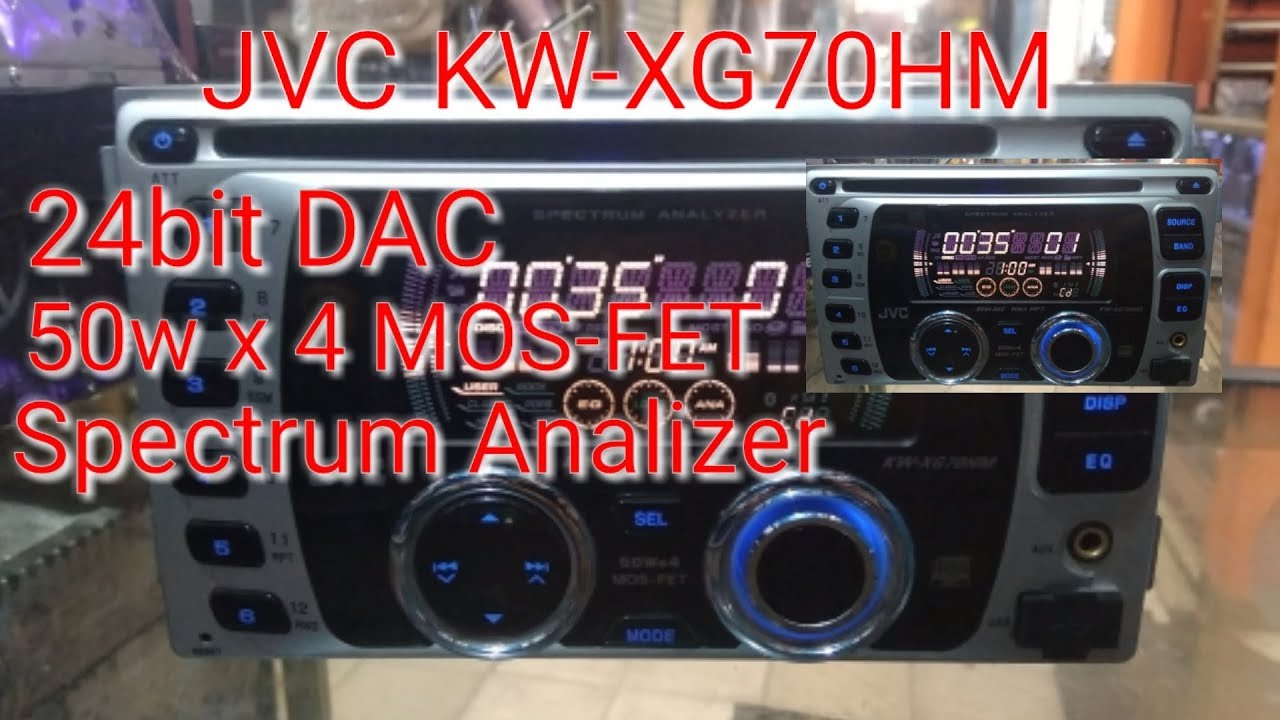 JVC KW-XG70HM headunit original Honda 