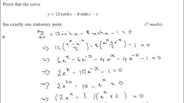 FMSP Revision: AQA FP2 January 2011 qn 4 Hyperbolic Functions