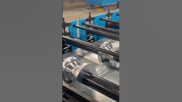 Solar panel frame machine #rollforming #rollformingmachine