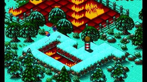 Lemmings Paintball Walkthrough (Part 1) Fun Difficulty (Levels 1 - 17)