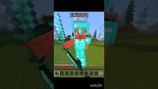 Playing minecraft amici practice pvp world #minecraft