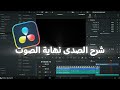 شرح الصدى نهاية الصوت في دافنشي ريزولف شرح سريع Davinci Resolve