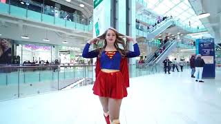 КОРОНАМИНУС - Supergirl танцует в ТРЦ - Реакция на ТАНЕЦ