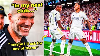 WOW! ZIDANE IS DELIGHTED WITH THE DEVELOPMENT OF RODRYGO AND VINI JR!!!