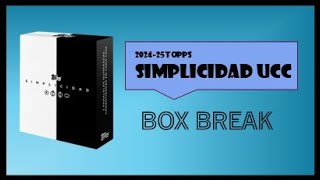2024-25 Topps Simplicidad UCC ⚽ - 🔥 Box Break 🔥
