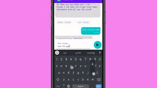 Rasa Button Integration in Android app | Rasa Chatbot [OLD] screenshot 5