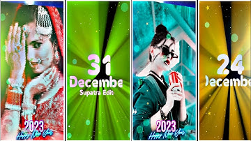 NEW Trend 🎆 Happy New year 2023 💕 Status video Dj Editing 💕 Xml File🔰 Alight motion Trending