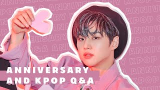 Anniversary Q&A | about me, youtube, editing and kpop