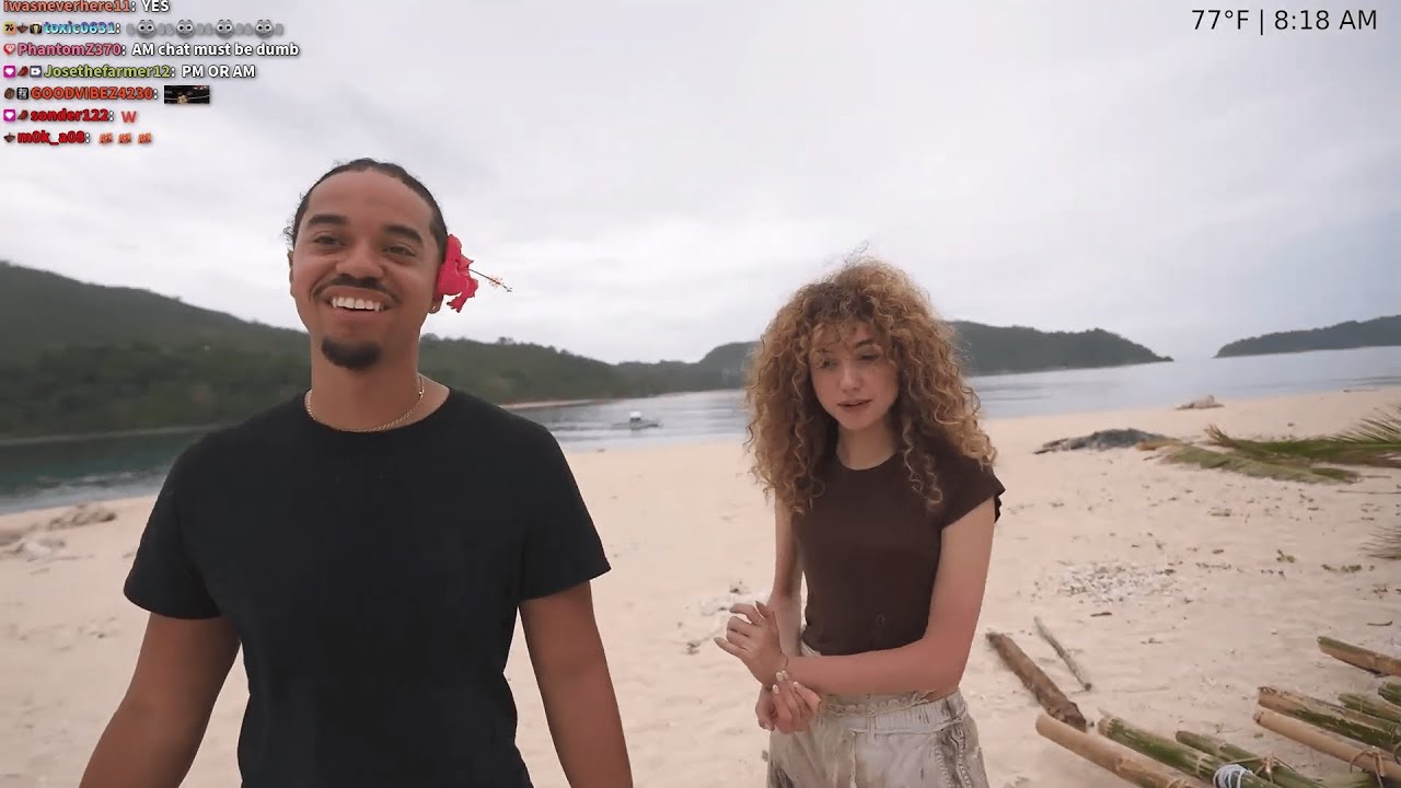 Бонни ПРОВЕЛА 24 ЧАСА НА ОСТРОВЕ ВМЕСТЕ С АРКИ!