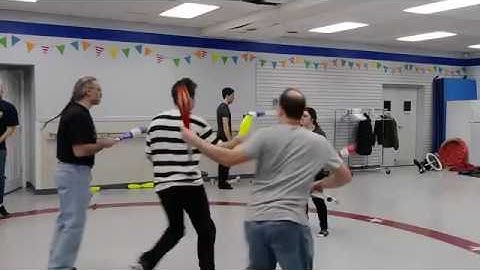 Scrambled V (revisited): Juggling Takeouts Pattern