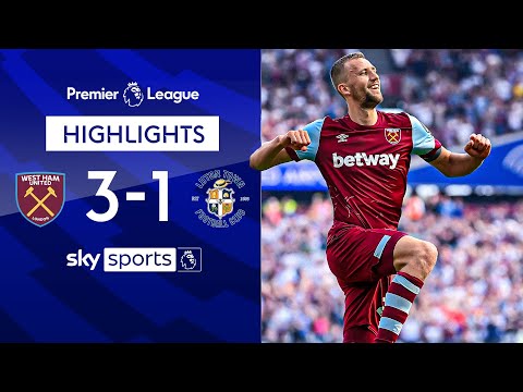 Hammers All-But Relegate Hatters | West Ham 3-1 Luton | Premier League Highlights