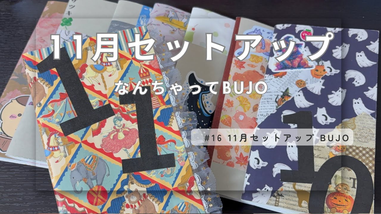 #16 11月セットアップ BUJO