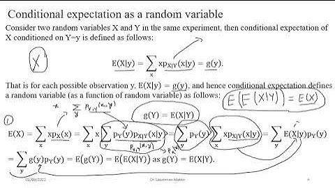 L19 Conditional expectation