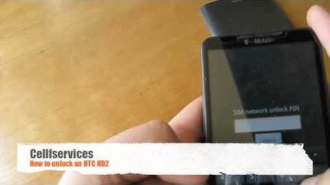 How to Unlock HTC HD2 - T-mobile, Telus, Bell, Rogers, Vodafone, Orange, O2