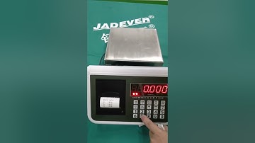 Label customized and standard format options for JWI-770P indicator