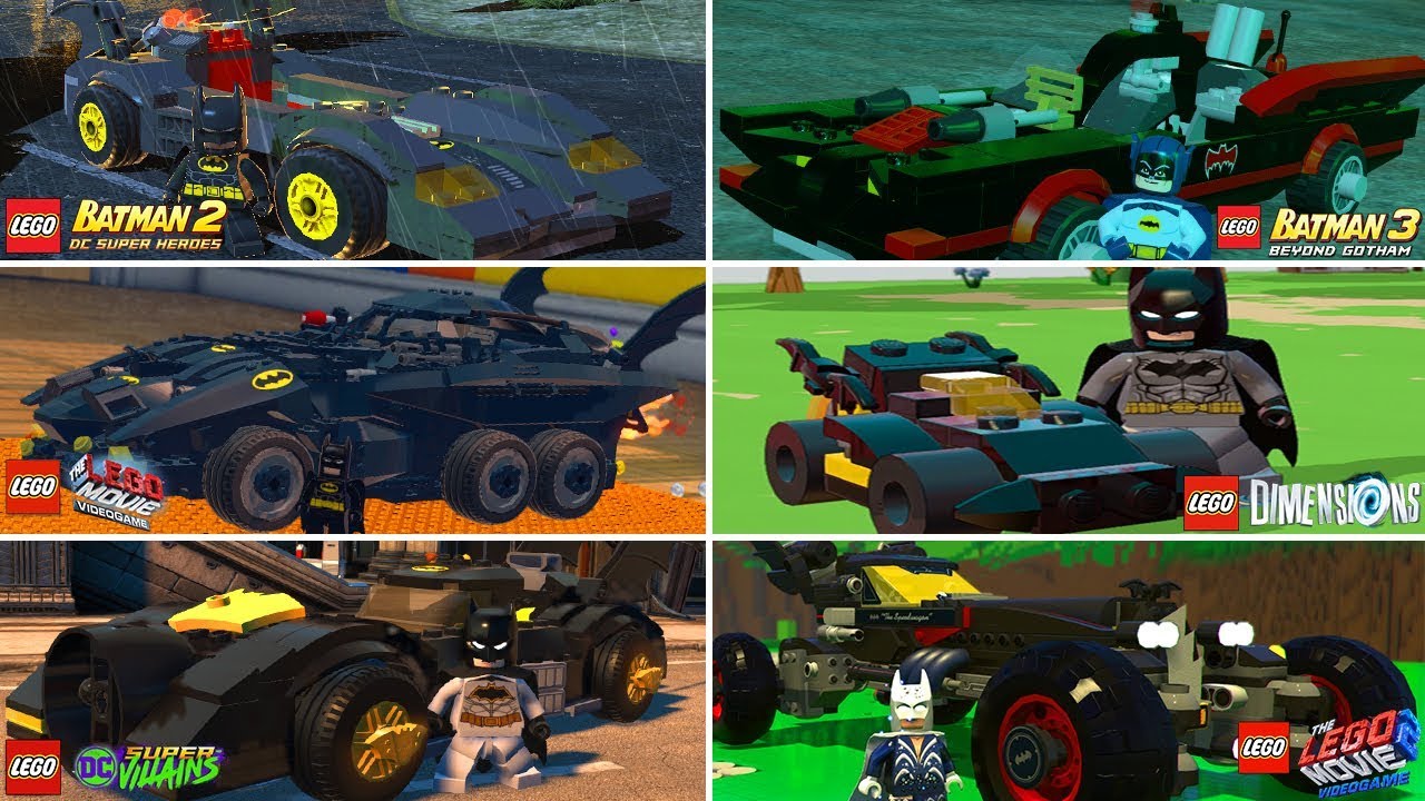 lego batman car games