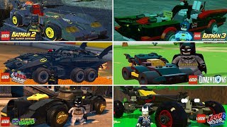 Бэтмобиль Эволюция в видеоиграх LEGO (с All DLC)