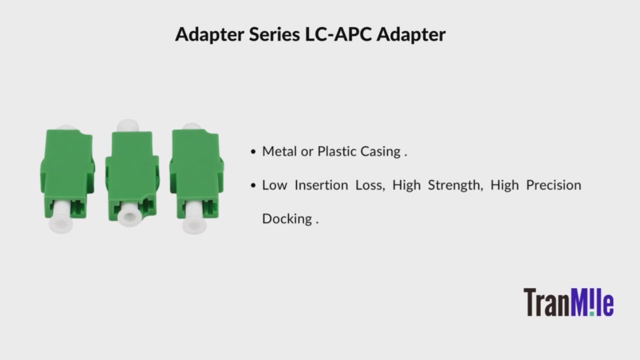Tranmile LC-APC Adapter - YouTube