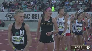 Ventura HS & Sadie Engelhardt Run DMR HS Record at Mt. SAC Relays [Full Race]