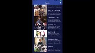 Sky technical test for iOS developer, Sky Take home test app for iOS Developer , screenshot 1