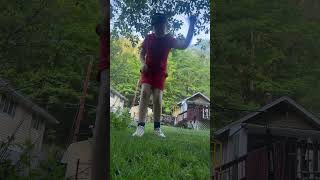 Trying to throw a strike  with different items pt.1 #baseball #sports #football #soccer #wifflebal￼
