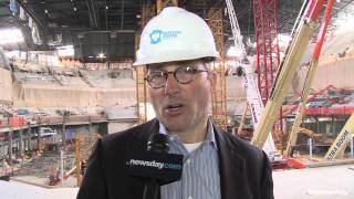 Tour of NJ Net's Barclays Center in Brooklyn