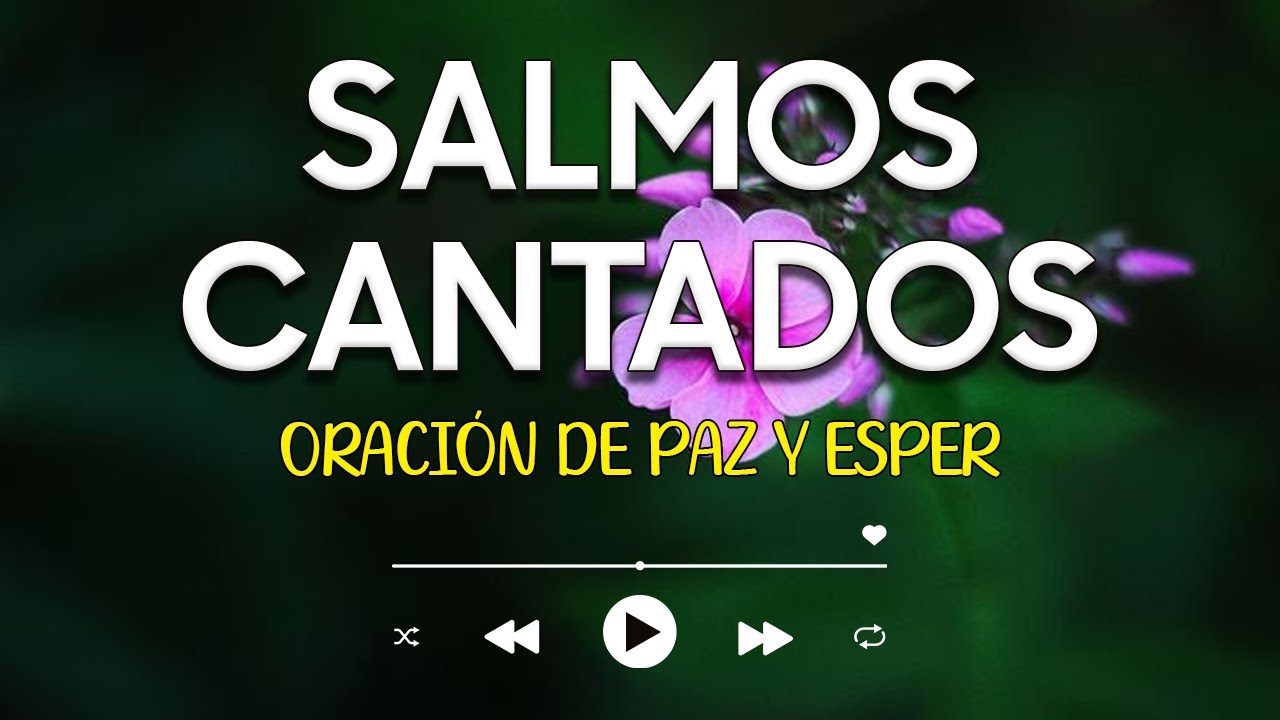 SALMOS CANTADOS para dejar todo en manos de Dios 🕊️ Musica Cristiana ...