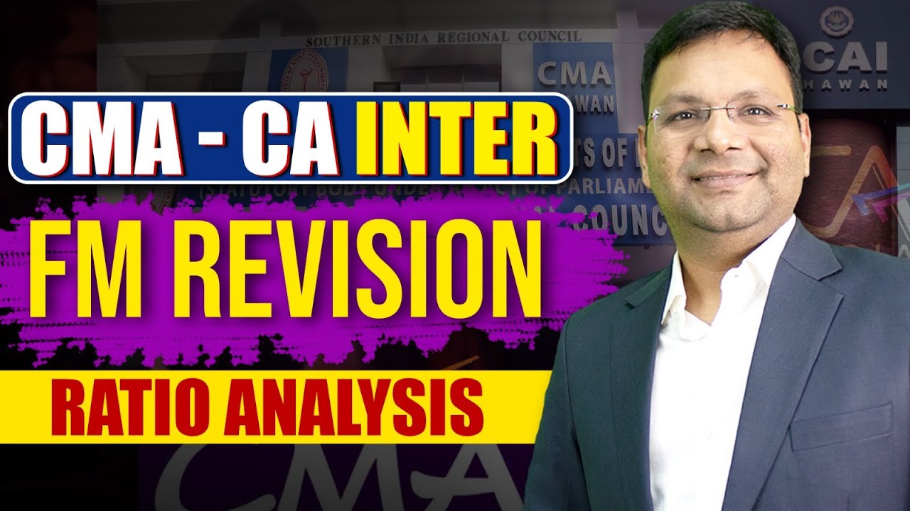 Ratio Analysis | CMA - CA Inter FM Revision | New Syllabus | SJC - YouTube