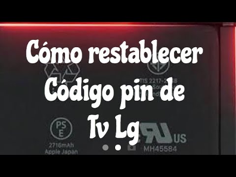 Como restablecer código