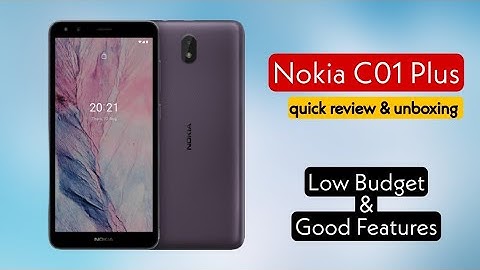 Nokia C01 Plus in English [Low price range phone] 1GB/16GB & 2GB/16GB