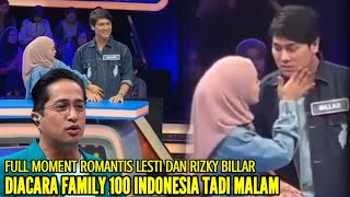 IRFAN HAKIM BAPER BERAT LIHAT KEROMANTISAN LESTI & RIZKY BILLAR TADI MALAM DIACARA FAMILY 100 MNCTV