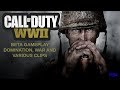 Call of duty wwii beta gameplay  domination war and various clips alecmcone ps4