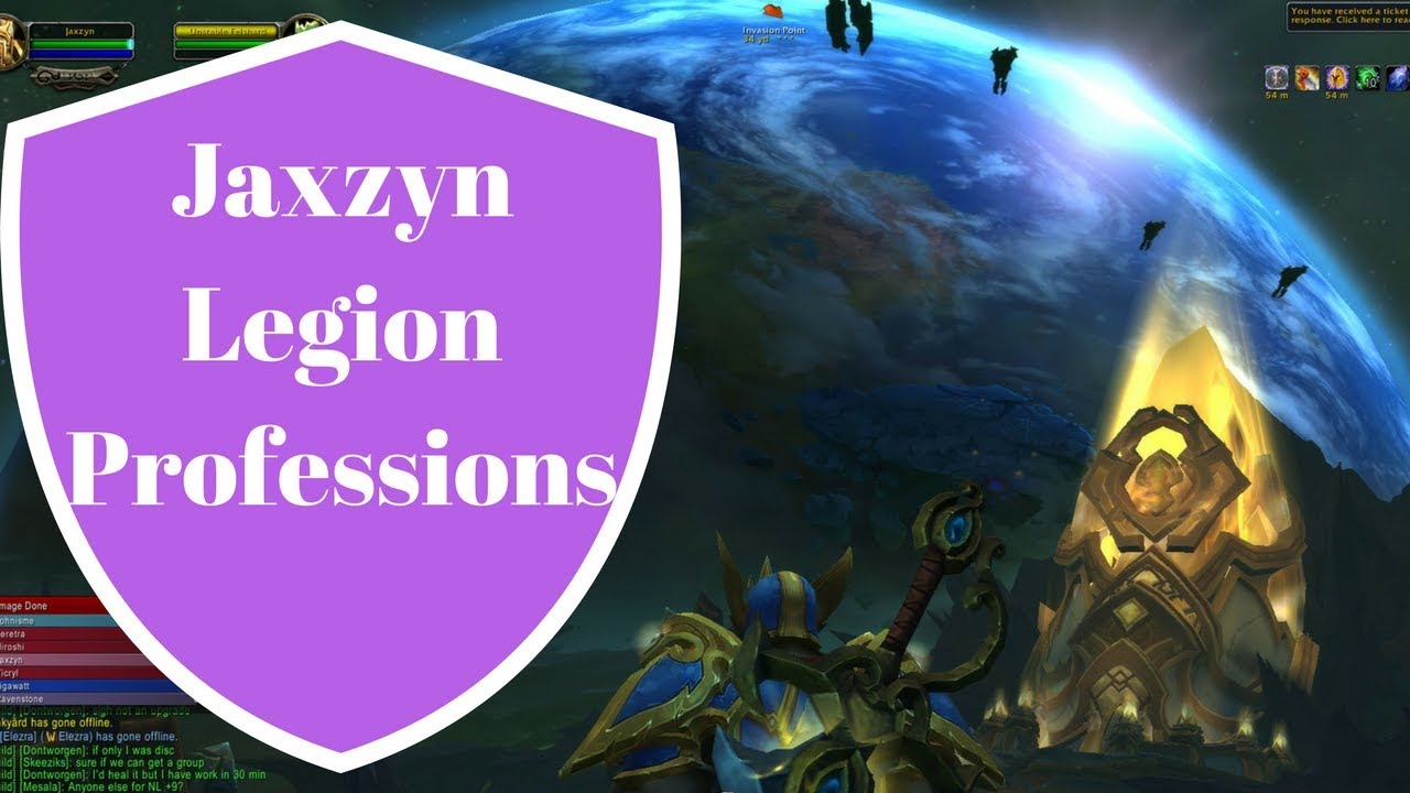 WoW Legion - Smithing: Empyrial Breastplate & Vindicator Jaelaana