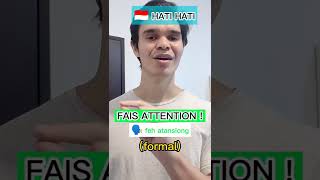 Download Lagu cara bilang HATI HATI Dalam Bahasa Prancis 🇫🇷 #ytshorts #seru #belajarbahasaperancis #hatihati MP3