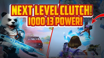 IQOO 13 POV ⚡ | 1v4 Clutch | BGMI 4.1 Update | Full Gyro Gameplay