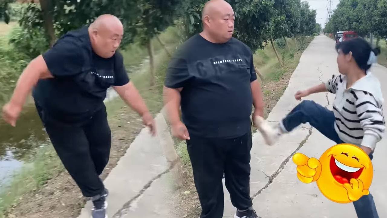 My wife hit me so hard! She even kicked me into a ditch!